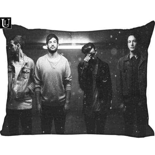 Custom the1975 Rectangle Pillow Cover Size 45x35cm (one side) Print Custom Zipper Polyester Cotton Pillowcase more size
