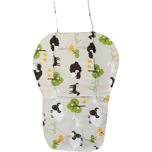 Stroller stroller cushion cotton pad four seasons universal childrens baby dining chair warm cushion