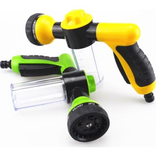 Portable Auto Foam Water Gun High Pressure 3 Grade Nozzle Jet Car Cleaning Tool for Chevrolet Cruze TRAX Aveo Lova Sail EPICA Ca