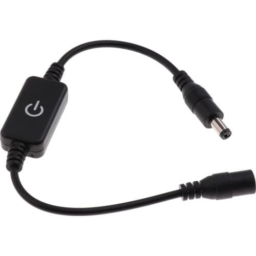 Easy Install Safety LED Dimmer 2A DC Single Color Led Strip Touch Switch