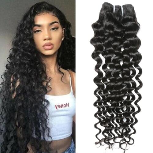 SPARK Brazilian Loose Curly Virgin Hair Weave Bundles 1/3/4 PC 100% Unprocessed Human Hair Extensions 8-34inches Hair Weaving