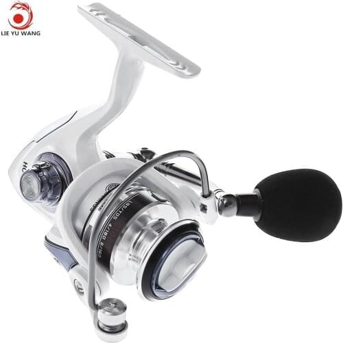 LIEYUWANG Brand 13 + 1BB Gear Spinning Fishing Reel with Exchangeable Handle Automatic folding for Casting Line