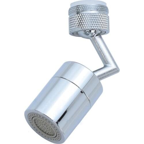 720 Degrees Universal Splash Filter Faucet Spray Sliver Head Anti Splash Filter Faucet Tap Water Saving Nozzle Sprayer