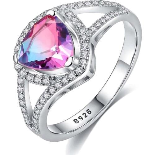 【MeiBaPJ】Fashion Lovely Heart 3A Zircon S925 Sterling Silver OL Style Womens Ring Micro Inlaid Fine Jewelry