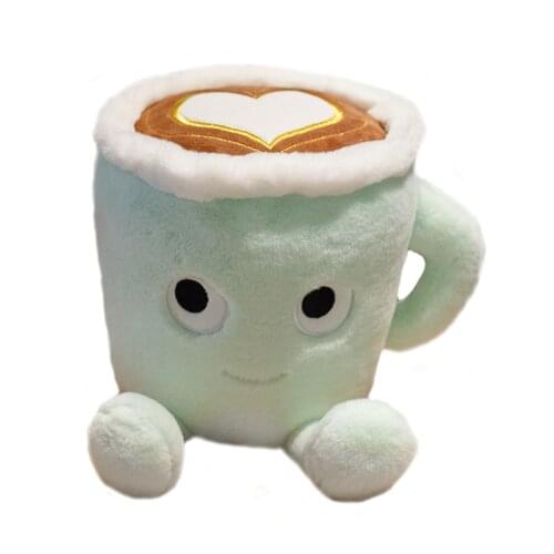 1 pcs 20/30CM Cartoon Bubble Tea cup Shaped Pillow latte Plush Toys Real Life coffee Stuffed Soft Back Cushion Funny Dood Gifts