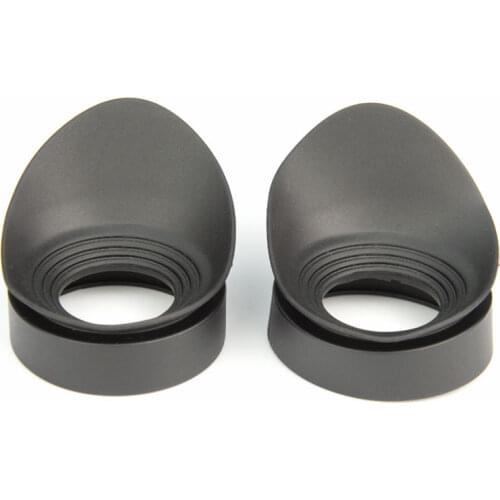 2PCS 40mm Dia. Rubber Telescope Microsocpe Eyepiece Eye Shield Eye Guards Cups For 39 ~ 42mm Telescope Microsocpe Eyepieces