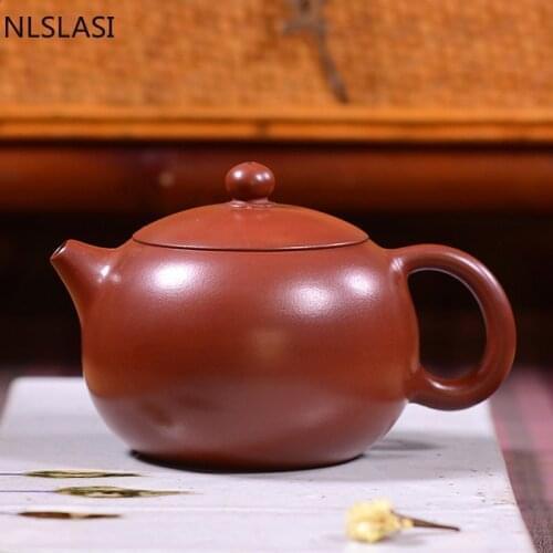 Xi Shi authentic teapot famous handmade ore purple clay Tea set tea handmade large capacity 300ml Chinese tea set