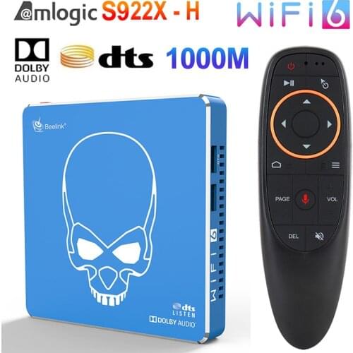Beelink GT-KING PRO Amlogic S922X-H Smart Android 9.0 TV Box 4GB DDR4 64GB ROM Support Dolby Audio DTS Listen Hi-Fi Set Top Box