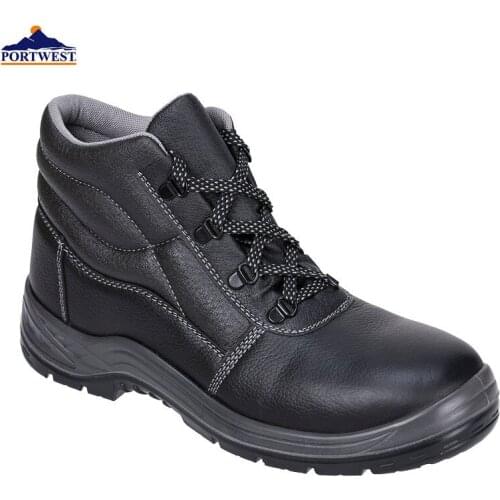 Portwest Steelite Kumo Boot Steel Toecap Safety Shoes Water resistant Leather Steel Midsole Work Footwear