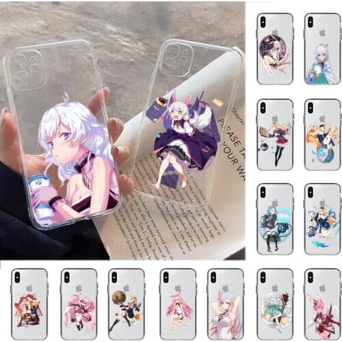 YNDFCNB Honkai Impact 3rd anime Phone Case for iPhone 11 12 pro XS MAX 8 7 6 6S Plus X 5S SE 2020 XR cover