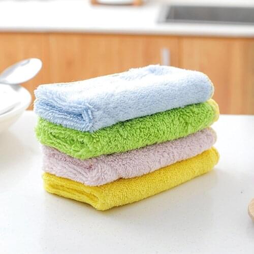 Home Super Absorbent Microfiber kitchen dish Cloth High-efficiency tableware Household Cleaning Towel kitchen tools gadgets