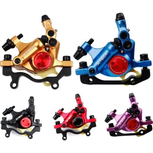 Bicycle Line Pulling Hydraulic Disc Brake MTB Road Bike Oil Disc Brake Mountain Bike XTECH Brake Calipers Front&Rear MT200 M315