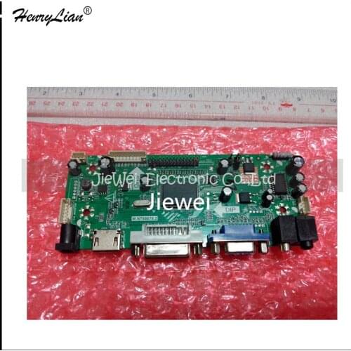 HENRYLIAN (Jiewei) Free shipping M.NT68676 VGA+DVI+HDMI LCD Controller Board Kit for 15.6" B156HW01 1920X1080
