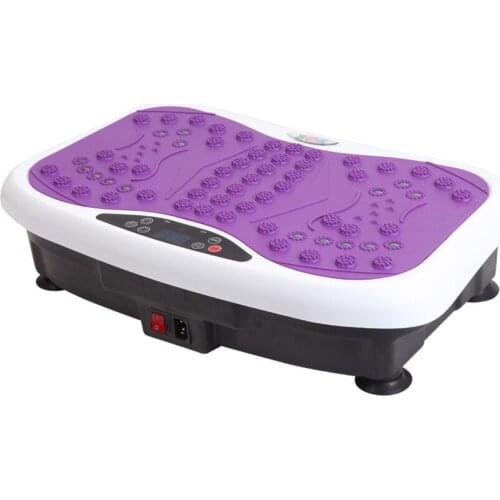 LMS-S036 Body Slimmer Machine Ultrathin Electric Crazy Fit Massager Vibration Plate Fitness Machine Bearing weight 100kg 220V