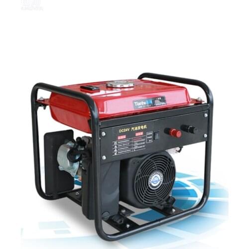 Small Portable Power 24v Gasoline Generators for Camper Truck Parking