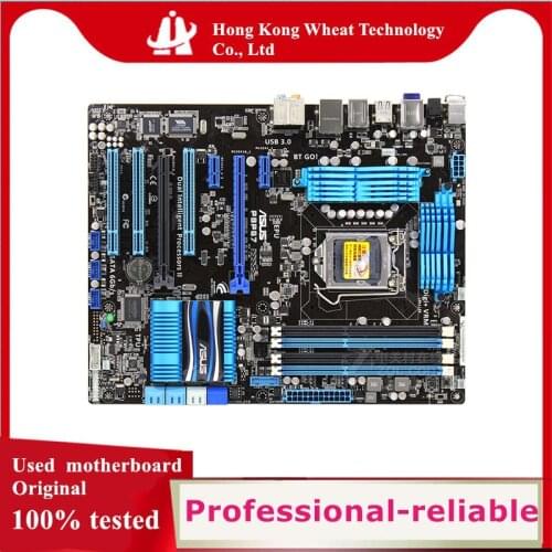 For ASUS P8P67 Motherboard Socket LGA 1155 DDR3 SATA3 For Intel P67 Original Desktop Used Mainboard