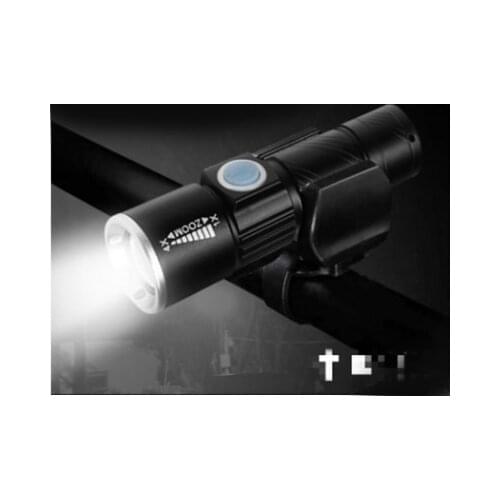 Mini USB Q5LED Flashlight Torch Outdoor Camping Light Rechargeable Waterproof Zoomable Lamp Bicycle 3 Mode Handy Flash Light