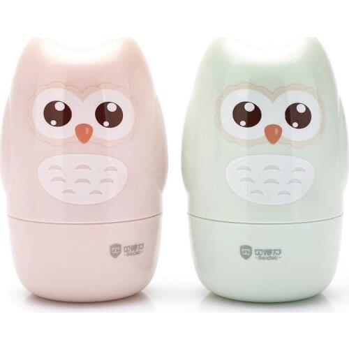 Manicure Kit And Pedicure Kit With Cute Owl Shape Case Kids Nail Clipper Scissor Tweezer Nail File Set For Newborn