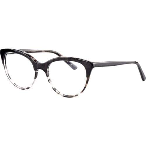 New trend acetate cat eye glasses frames women eye wear double color optical eyeglasses frame