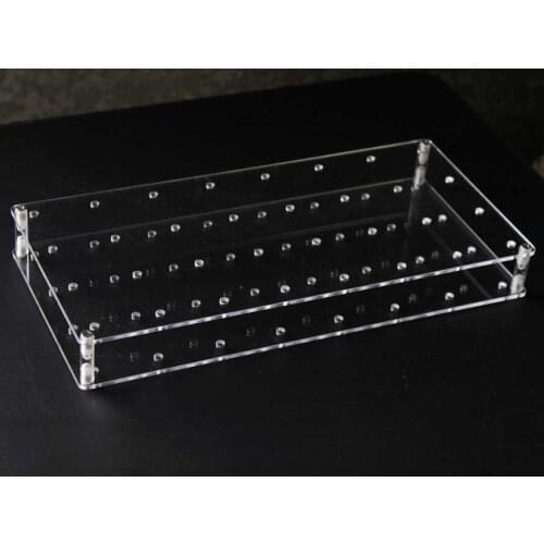 46mm Tall Clear Plastic Acrylic Lollipop Cake Pop Stand Holder Cake Tools For Baking Shop
