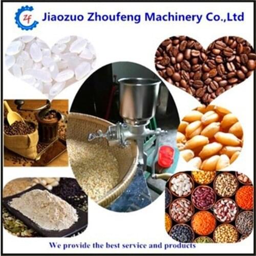 Home use manual multifunction corn mill machine coffee bean grinder ZF