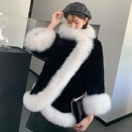 Jacket Women Faux Fur Coat Autumn And Winter Faux Fur Coat Womens Shawl Coat Veste Femme