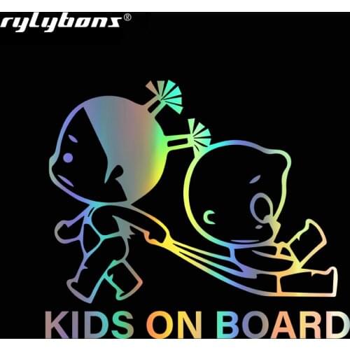 Car Styling 15x19cm Baby on Board Car Stickers and Decals Window Vinyl Car Sticker for Auto Products Car Accessories