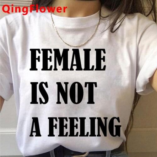 Feminist Feminism Girls Just Wanna Have Fundamental Human Rights women grunge streetwear japanese plus size top tees streetwear