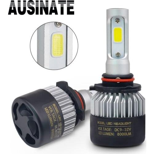1 pair 9005 led Car Headlight Car accessories Super Bright Auto Led lamp Fog Lights 6500K 72W 8000lm Automotive lamps