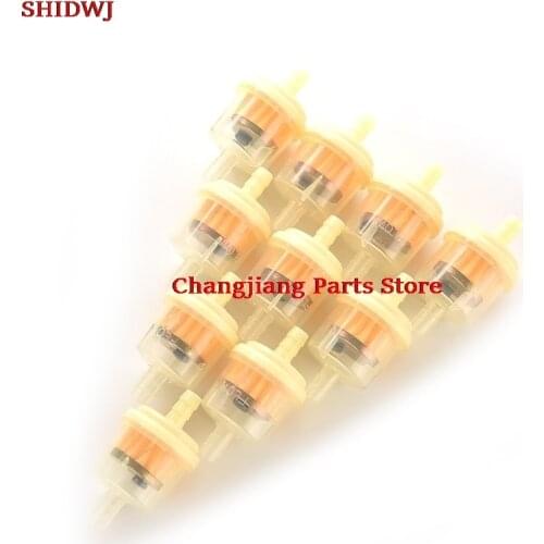 1PC Car Dirt Pocket Bike Oil Filter Petrol Gas Gasoline Liquid Fuel Filter For Scooter Motorcycle Motorbike Motor