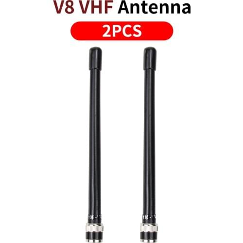 2 Pcs VHF Antenna 136-174MHz 10W For Icom V8 V80 V80E V82 V85 V85E F3S VX200 VX500 16.3CM Length