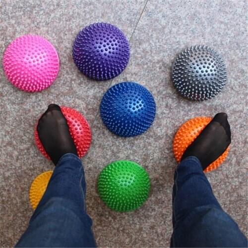 2PCS Children Kindergarten Sensory Integration Balance Training Toys Kids Hemispheres Stepping Stone Ball