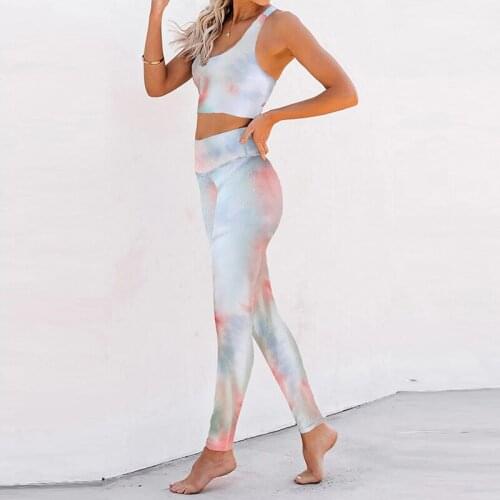 2020 Fitness Set for Women Sports Bra Leggings Set Wear for Clothing Athletic Yoga Clothing Seamless Sportswear For Women Gym