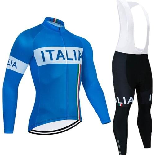 2021 bike Team ANDRONI GIOCATTOLI Laser Long Cycling Jersey Set Mens Clothes MTB Ropa Ciclismo Bicycle Maillot Spring Autumn