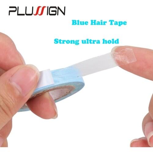 3Yard/Roll Tansperant No Shine Bonding Wig Glue Hair System Tape Adhesive Glue Ultra Hold Double Side Hair Tape For Toupee