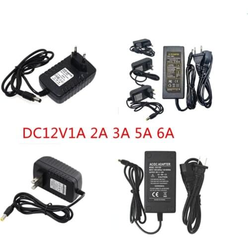 AC DC 12V 5V 6V 8V 9V 10V 12V 13V 14V 15V 24V Power Supply Adapter 1A 2A 3A 5A 6A 8A 220V To 12V Power Supply Adapter LED Driver