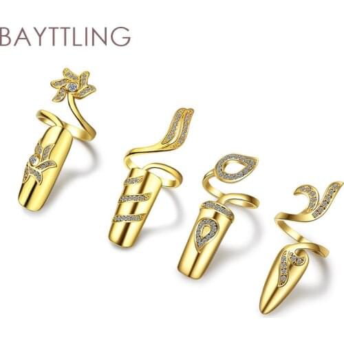 BAYTTLING S925 Sterling Silver Fine Golden Flower Zircon Beginning Finger Ring For Woman Fashion Party Christmas Jewelry Gift