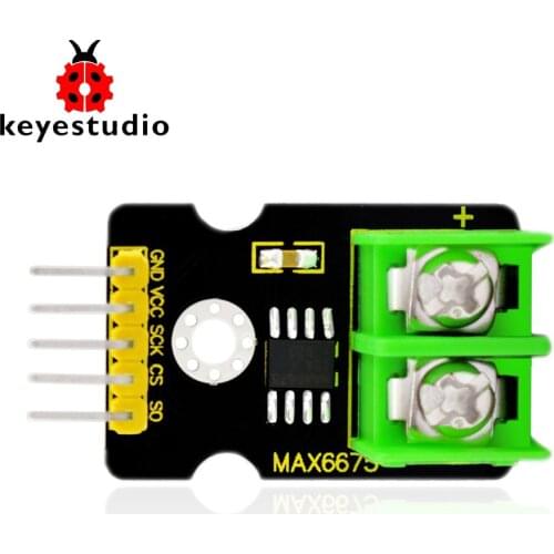 Free shipping! Keyestudio MAX6675 K-Thermocouple-to-Digital Converter module for Arduino