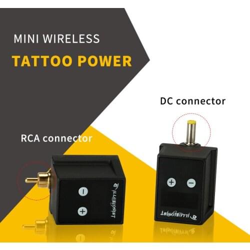 Tattoo Power Supply Mini Wireless For Automatic Matching Bank Tattoo Rotaty Machine Permanent Makeup Power Energy Efficient
