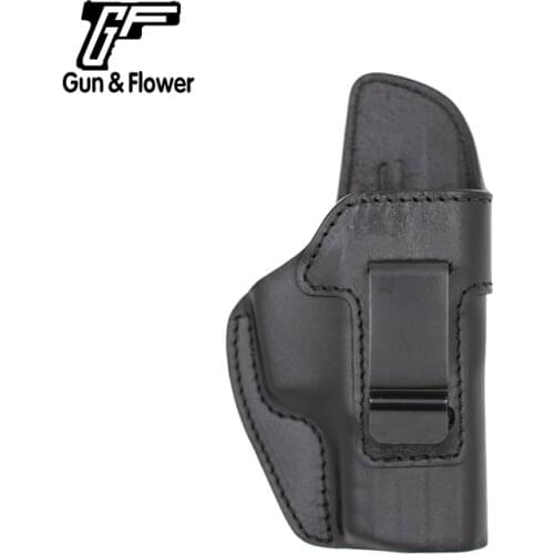 Gunflowert Black Right Hand Inside Waistband Leather Pancake Belt Holster for P2022