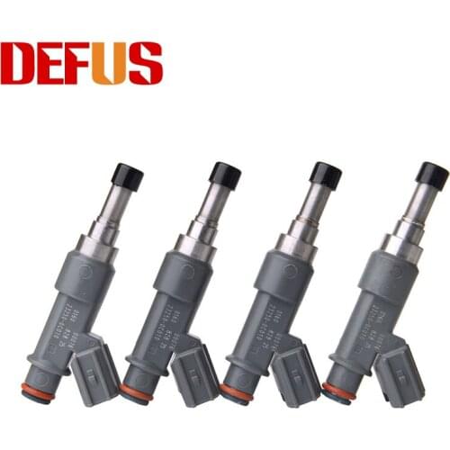 4 PCS New DEFUS Fuel Injectors For Toyota Tacoma Innova Mpv 2.0 2.5 2.7L 2009-2013 High Quality Nozzle Oem 23250-0C010 wholesale