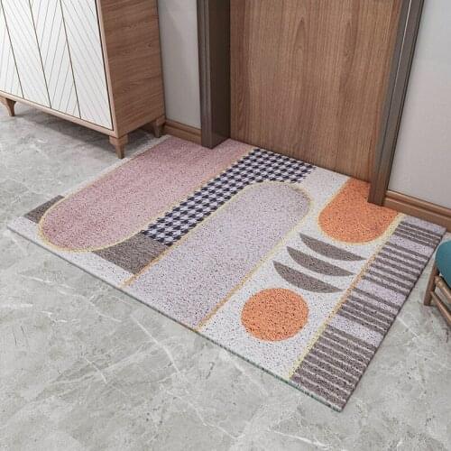 Door Mat Carpet Living Room Bathroom Mat Non-slip Freely Cuttable Custom Pattern Home Mats Carpet Kitchen Mat Entrance Door Mats