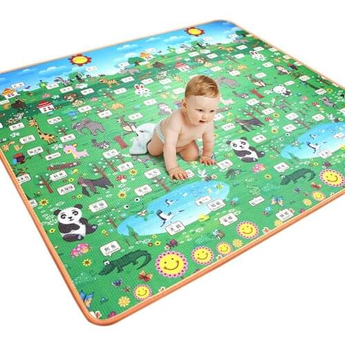 Double-sided Baby Crawling Mat For Kid Children Moisture Proof Safe Soft Environmentally Friendly Foam Carpet Baby Play Mat