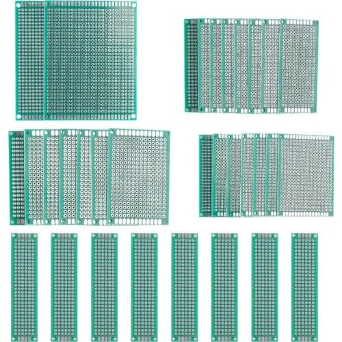 40PCS/Set Double Side Prototype Diy Universal Printed Circuit PCB Board Protoboard For Arduino