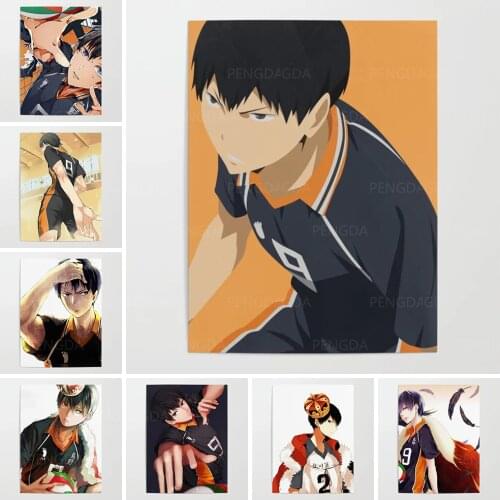 Hd Prints Haikyuu Canvas Paintings Home Decoration Anime Boys Poster Wall Artwork Modular Pictures For Living Room No Framework