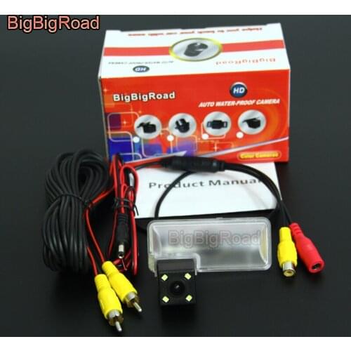 BigBigRoad Car Rear View Camera For Subaru Forester Legacy / Impreza XV / VX Crosstrek / WRX STi GH GR Backup parking camera