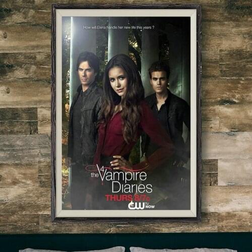 226 The Vampire Diaries TV Show 174 Wall Silk Cloth Poster Art Decoration Gift