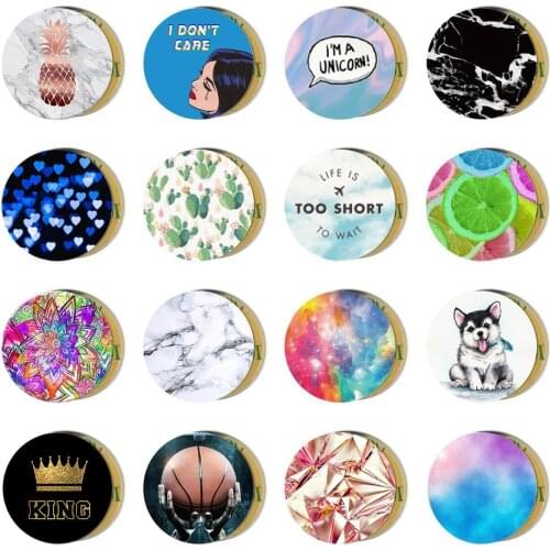 Metal Plate Disk For Magnetic Car Phone Holder Iron Sheet Sticker For Magnet Mobile Phone Stand Holder Car Mount