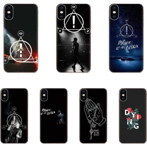 Soft TPU Cell Phone For Huawei Honor 5C 5X 6A 6X 7 7A 7X 8 8A 8S 8X 9 10 30 Lite Pro Y6 II Y7 Y9 Prime 2019 Panic! At The Disco