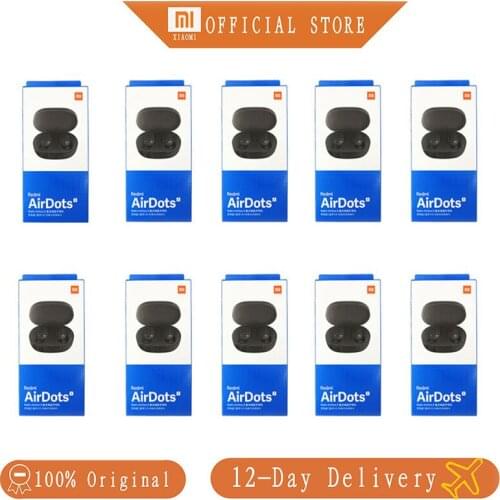 Wholesale 10/20/50 PCS Original Redmi Airdots s Xiaomi Earphones Gaming Headset Xiaomi Earbuds Redmi Airdots s